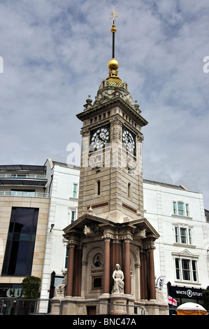 Der Uhrturm, Church Street, Brighton, East Sussex, England, Vereinigtes Königreich Stockfoto