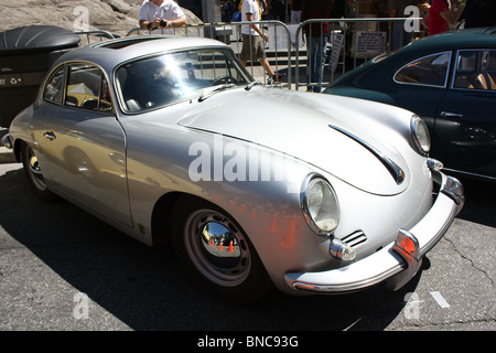 Silber 1961 Porsche t-5 Schiebedach Coupé Stockfoto