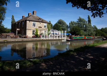 Schüren Sie Bruerne Northamptonshire Stockfoto