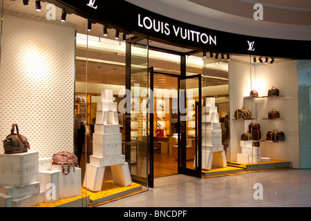 Louis Vuitton Shop, King Of Prussia Mall, in der Nähe von Philadelphia, PA, USA Stockfoto