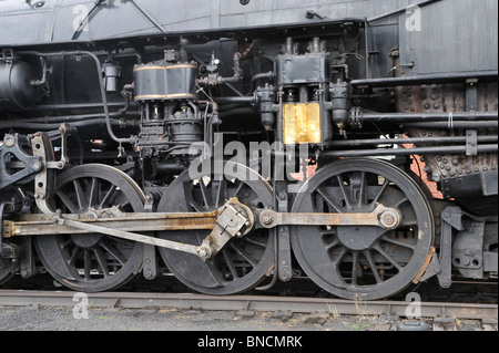 Kanadische nationale #3254, Steamtown National Historic Site, Scranton, PA 100710 35584 Stockfoto