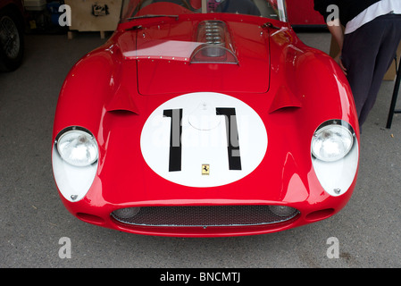 1959 Ferrari TR59 / 60 250 am Festival of Speed in Goodwood, 2010, alte seltene Ferrari Sport Auto Nummer 11 elf le mans Stockfoto
