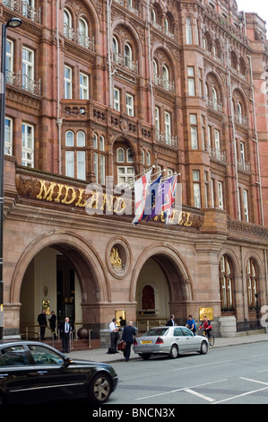 Midland Hotel Manchester uk Hotels viktorianische alte noblen 5 Sterne fünf Sterne Zentrum gehobenen zentrale Plüsch Stockfoto