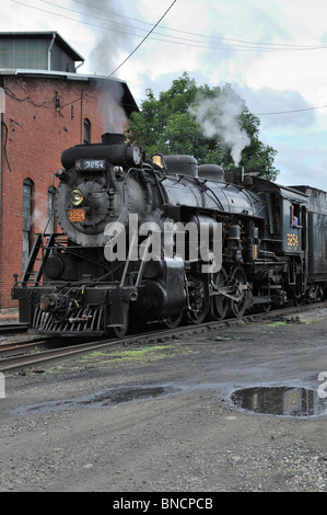 Kanadische nationale #3254, Steamtown National Historic Site, Scranton, PA 100710 35616 Stockfoto