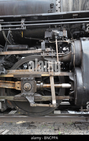 Kanadische nationale #3254, Steamtown National Historic Site, Scranton, PA 100710 35597 Stockfoto