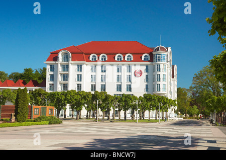 Sopot - Sheraton-Hotel in der Nähe von Molo, Polen Stockfoto