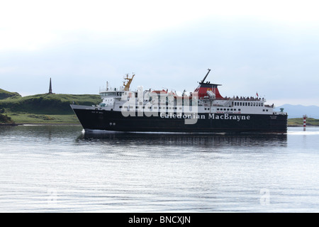 Eine Fähre in Oban bay Stockfoto