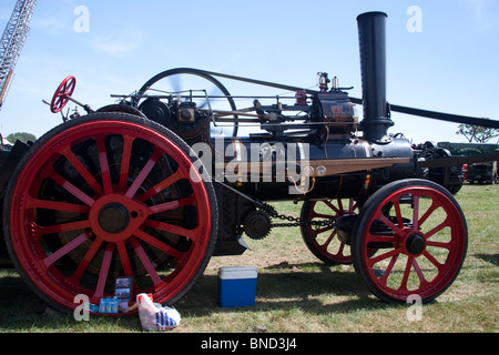Vintage Dampflok auf Cheshire Show, Knutsford, England. Stockfoto