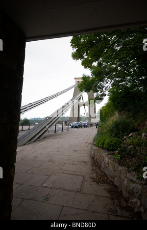 Clifton Suspension Bridge Bristol UK Mautstelle Stockfoto