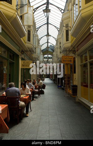 Burg-Arcade, Cardiff, Wales, UK, Europa Stockfoto