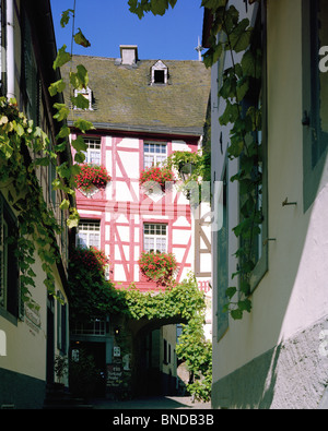 Fachwerkhaus Beilstein Mosel Deutschland Stockfoto