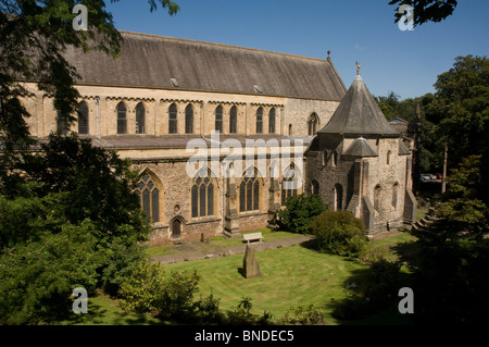 Llandaff Cathedral, Cardiff, Wales, UK, Europa Stockfoto