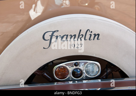 Ein 1927 Franklin Auto am Crich, Derbyshire Edwardian Wochenende Stockfoto