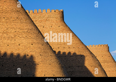 Die Wände der Arche, Buchara, Usbekistan Stockfoto