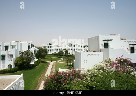 Blick vom Hotel in Ägypten Stockfoto