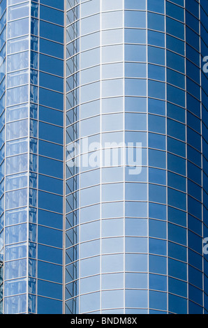 Bürogebäude Windows closeup Stockfoto