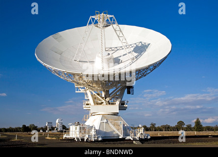 Kompakte Array Teleskop verwendet für die wissenschaftliche Forschung, Narrabri, NSW, Australien Stockfoto