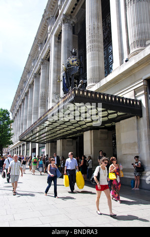 Kaufhaus Selfridges, Oxford Street, City of Westminster, London, England, Vereinigtes Königreich Stockfoto