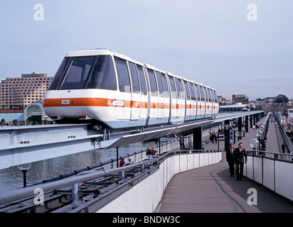 Monorail, Darling Harbour, Sydney, New South Wales, Australien. Stockfoto