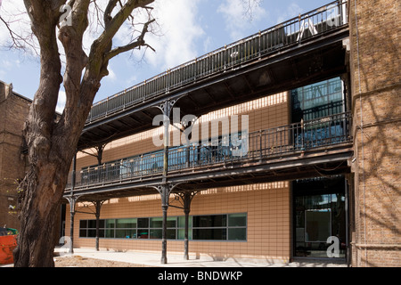 Sanierung von Saint Charles Hospital London W10. Stockfoto