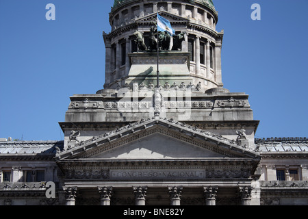 Argentinischen National Congress Building Buenos Aires Stockfoto