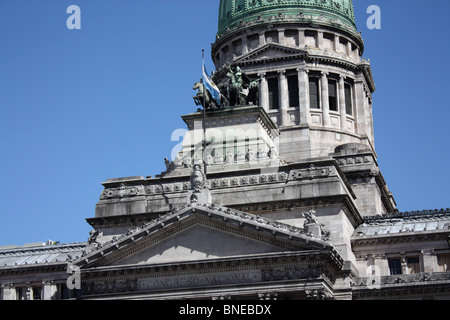 Argentinischen National Congress Building Buenos Aires Stockfoto