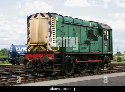 "Phantom" Nr. 604, Great Western Railway Rangier-Motor, Didcot Railway Centre und Museum, Didcot, Oxfordshire. Stockfoto