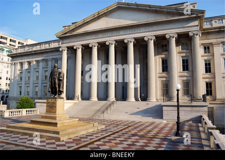 Treasury building, Washington DC Stockfoto