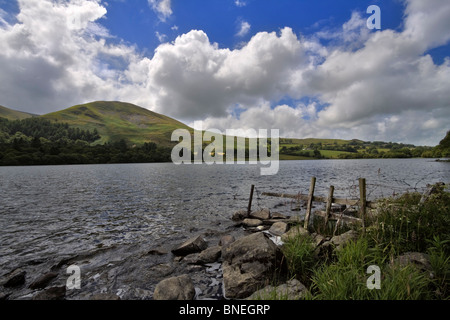 Loweswater und Burnbank fiel, Lake District, Cumbria Stockfoto