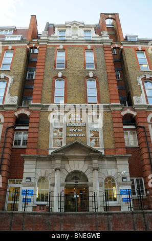 Royal London Homoeopathic Hospital jetzt Royal London Hospital für integrierte Medizin, Bloomsbury England UK Stockfoto