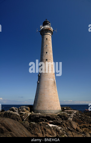 Skerryvore Leuchtturm (befindet sich im Atlantischen Ozean, 11 Meilen SW Tiree), Schottland Stockfoto