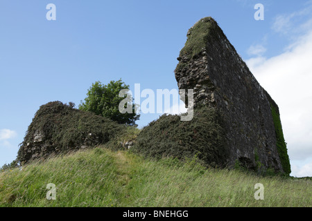 Eine verfallene Burg auf Mull. Stockfoto