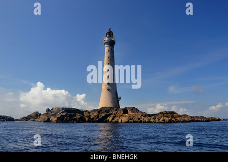 Skerryvore Leuchtturm (befindet sich im Atlantischen Ozean, 11 Meilen SW Tiree), Schottland Stockfoto