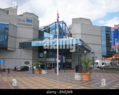 Das internationale Kongresszentrum in Centenary Square, Birmingham, West Midlands, England, UK, Westeuropa. Stockfoto