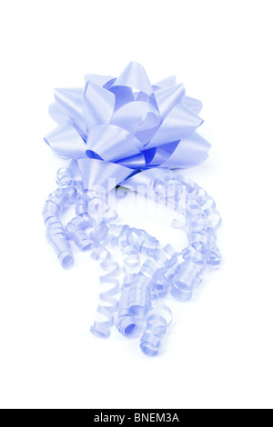 Band mit weißem Hintergrund, Nahaufnahme Stockfoto