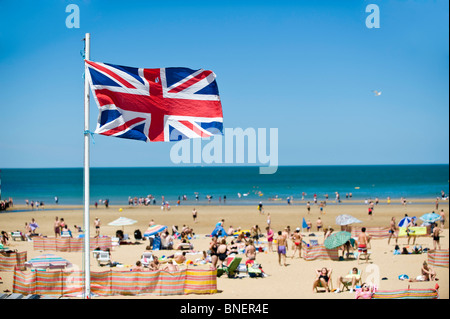 Main Sands Beach, Margate, Kent, Großbritannien Stockfoto