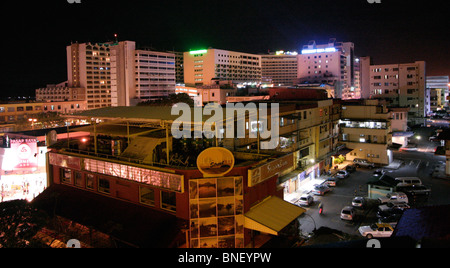 Ansicht von Kota Kinabalu, Malaysia Stockfoto