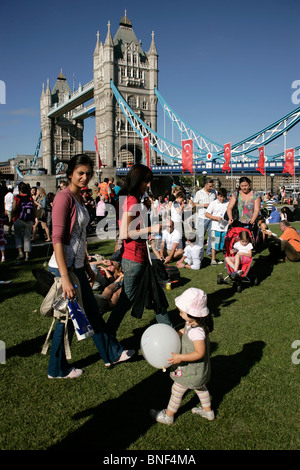 Türkisches fest in Töpfersacker Park, London, UK Stockfoto