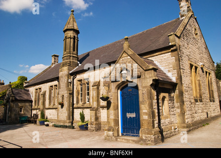 alten viktorianischen Schule Derbyshire Stockfoto