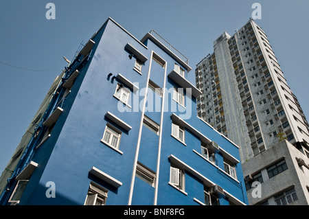 Hong Kong, Tai Ping Shan Straße in Sheung Wan Stockfoto