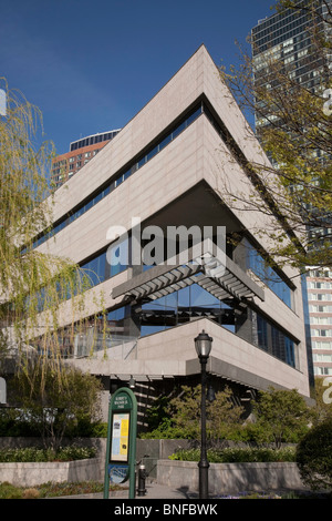 Museum of Jewish Heritage - ein lebendiges Denkmal des Holocaust, New York Stockfoto