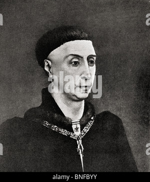 Philipp der gute, Philip III, Herzog von Burgund, 1396, 1467. Stockfoto