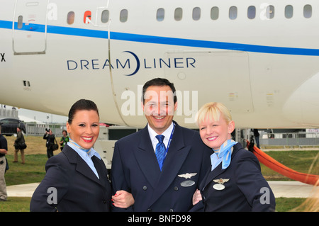 Thomson Airways Kabinenpersonal und Flight Crew Stockfoto