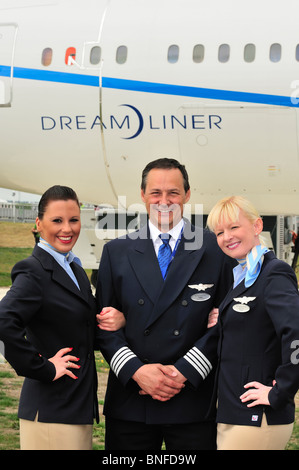 Thomson Airways Kabinenpersonal und Flight Crew Stockfoto