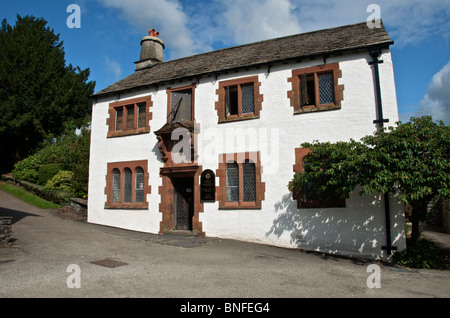 Hawkshead Grammar School William Wordsworth 1779 – 1787 Hawkshead Seenplatte Cumbria England besuchte Stockfoto