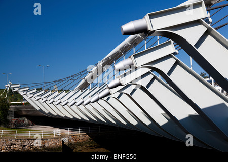 Brücke von Kaiku, Barakaldo, Bizkaia, Spanien Stockfoto