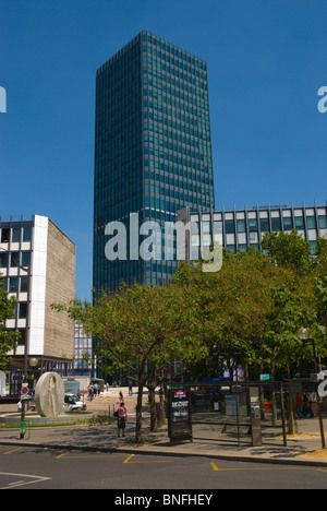 Universitäten Paris VI VII und Pierre et Marie Curie Gebäude Komplex Quartier Latin Paris Frankreich Europa Stockfoto