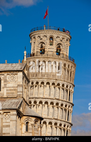 Schiefe Turm von Pisa und Dom - Santa Maria Assunta, Toskana Italien Stockfoto