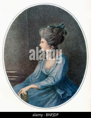 Georgiana Cavendish, Duchess of Devonshire, 1757-1806. Ehemals Lady Georgiana Spencer Stockfoto