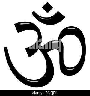 Hinduismus 3D-Symbol Stockfoto